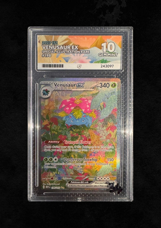 Venusaur EX SIR #198 Gem Mint 10