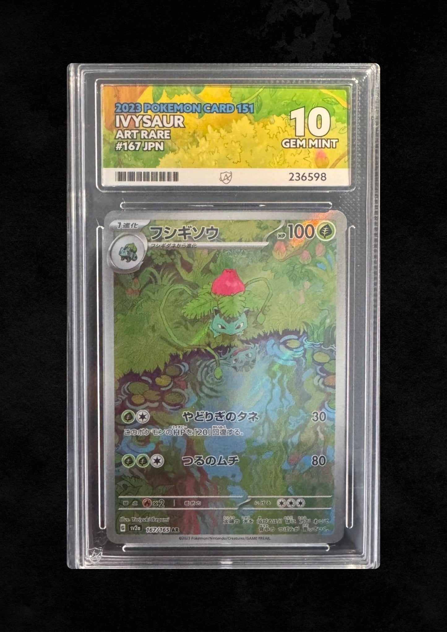 Ivysaur AR #167 JPN Gem Mint 10