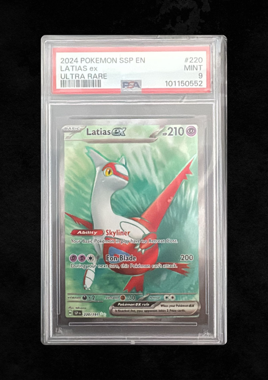 Latias ex Ultra Rare #220 - PSA 9