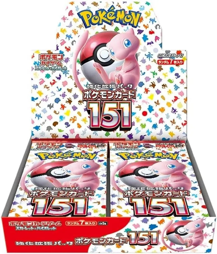 Pokemon Card Scarlet & Violet Pokemon Card 151 Booster Box SV2a Japanese (SEALED)